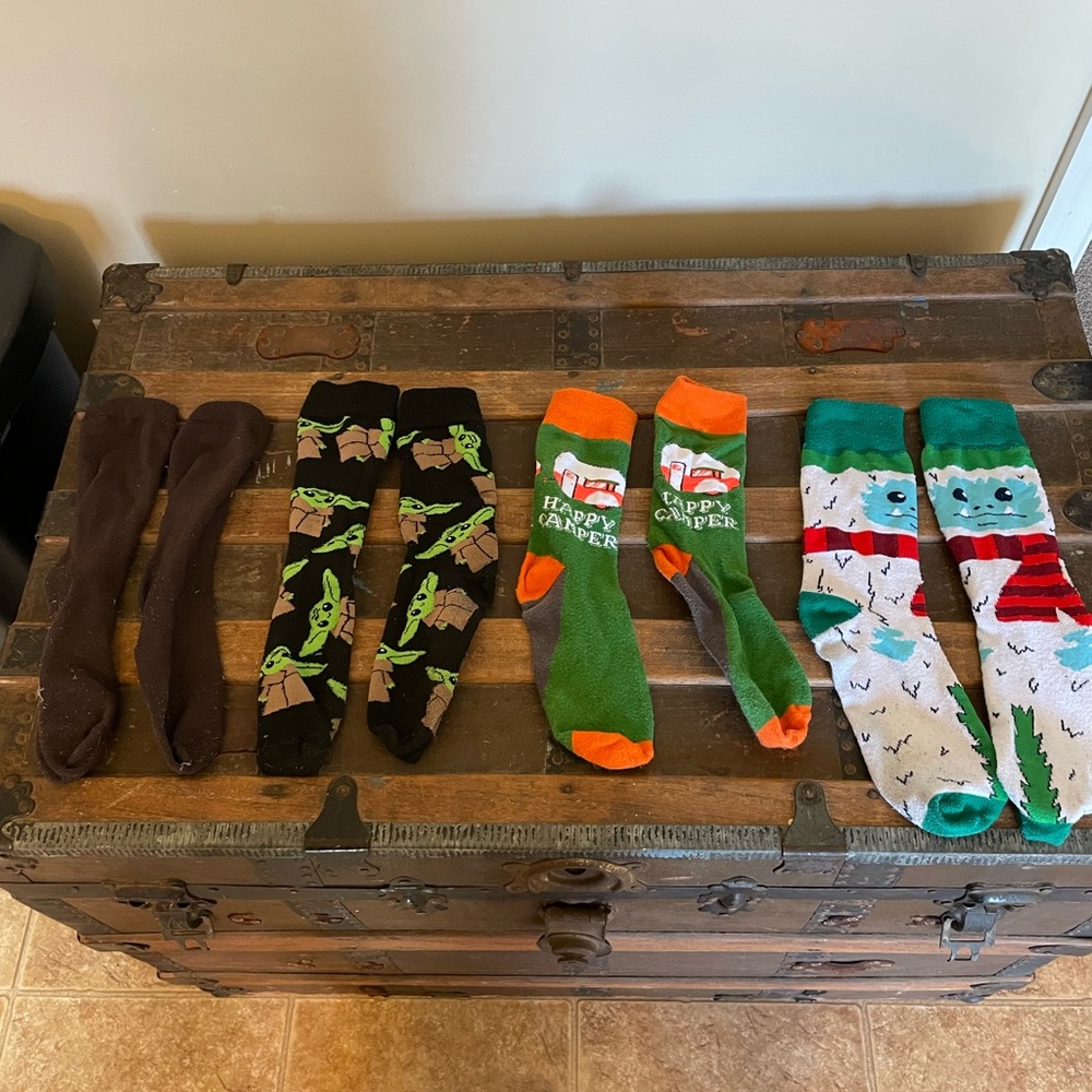 Fun Socks! 4 Pair